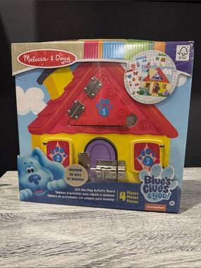 Melissa & Doug | NEW: Blues Clues & You! - Lift-the-Flap Activity Board